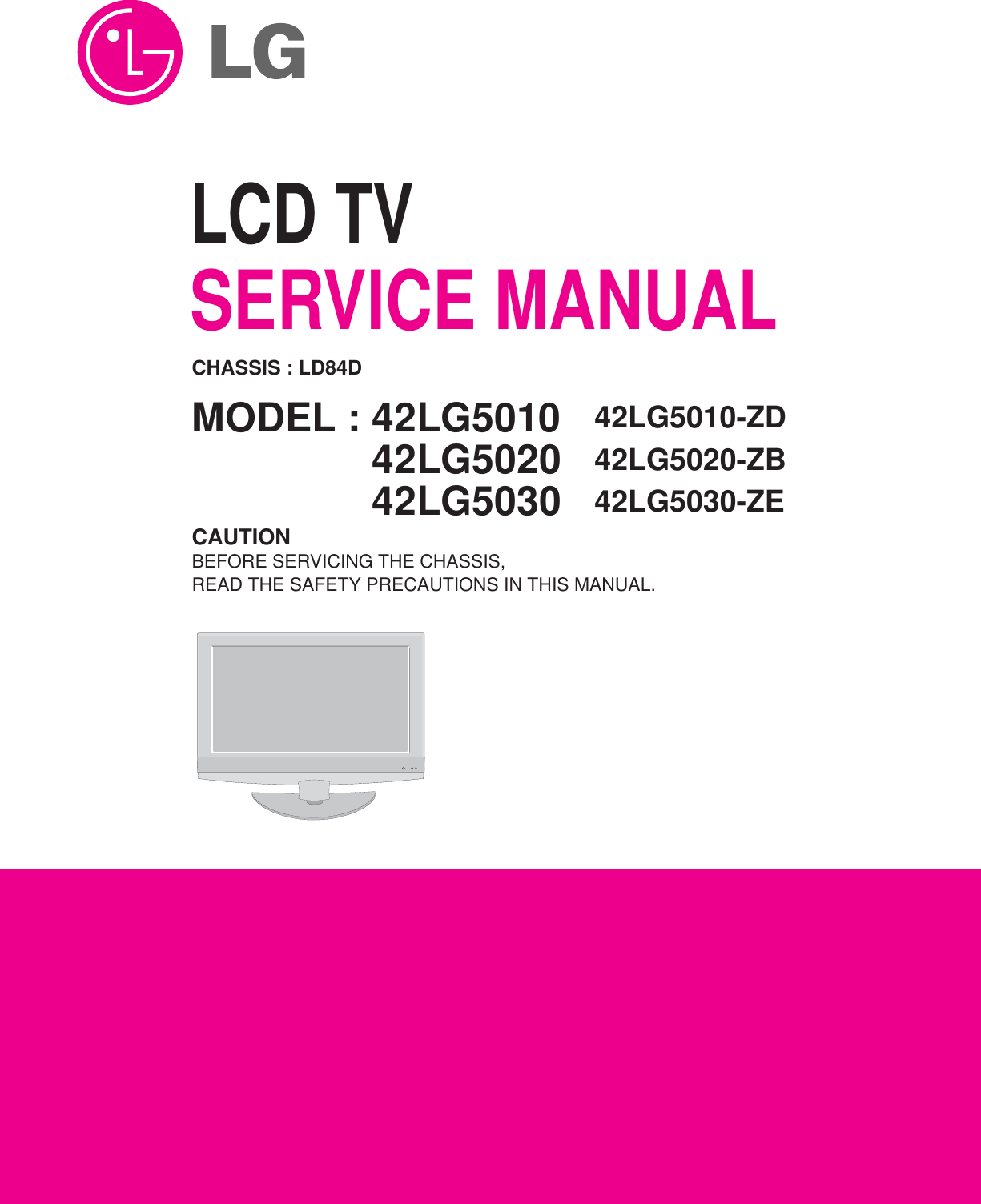 Lg Lcd Tv 425010 Users Manual 37LG50*0 Z*_COVER