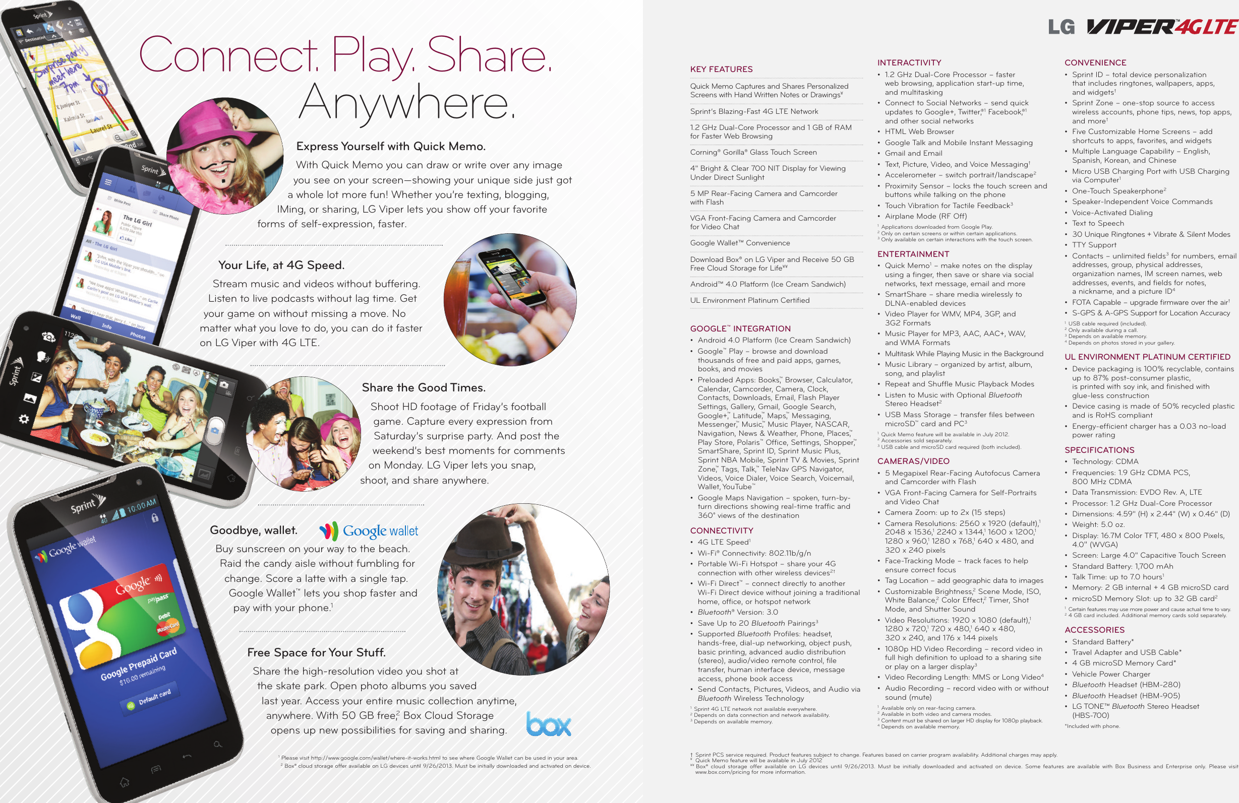 Page 2 of 3 - Lg Lg-Lg840-Data-Sheet-  Lg-lg840-data-sheet