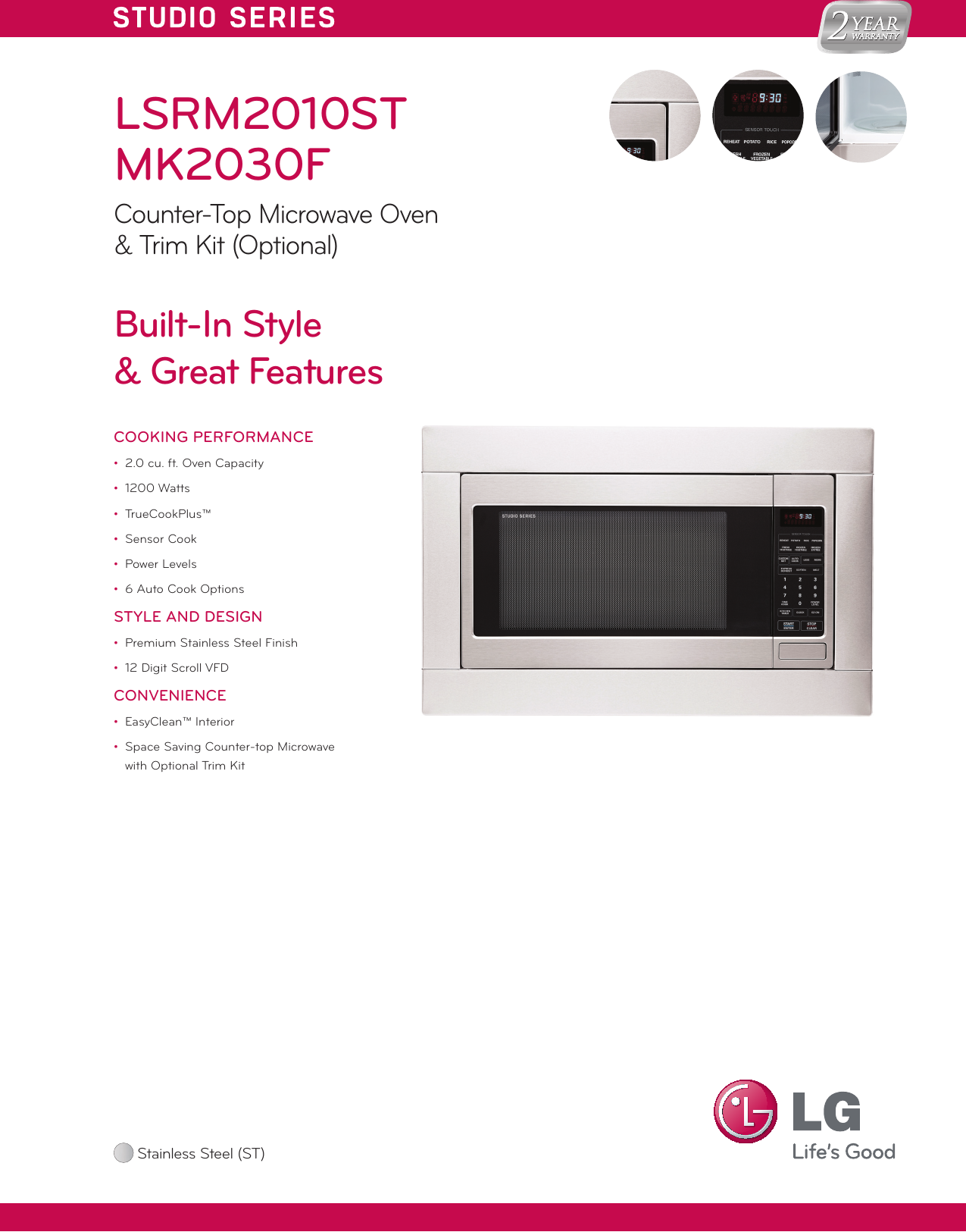 Lg Microwave Trim Kit Mk2030f Installation InstructionsBestMicrowave