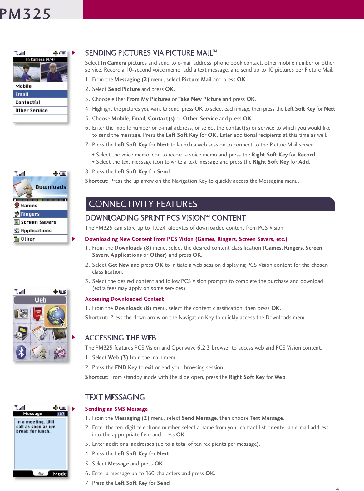 Page 5 of 8 - Lg Lg-Pm325-Pm-325-Users-Manual- PM325 Training Manual Reprint  Lg-pm325-pm-325-users-manual