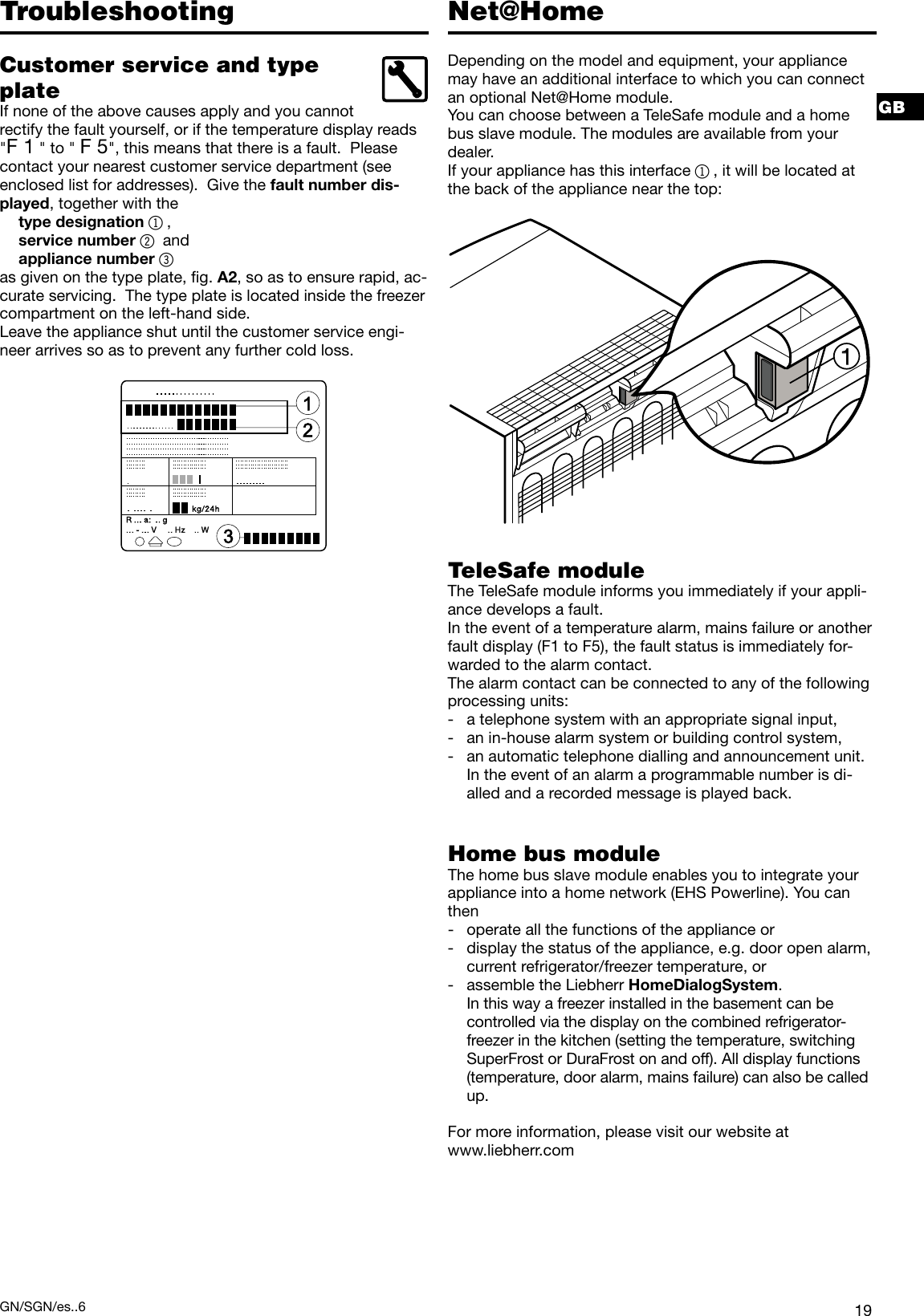 Page 9 of 11 - Liebherr Liebherr-7082-300-03-Users-Manual- GN_6_7082 300-03_d_gb_f_nl_i_e_p Liebherr-7082-300-03-users-manual