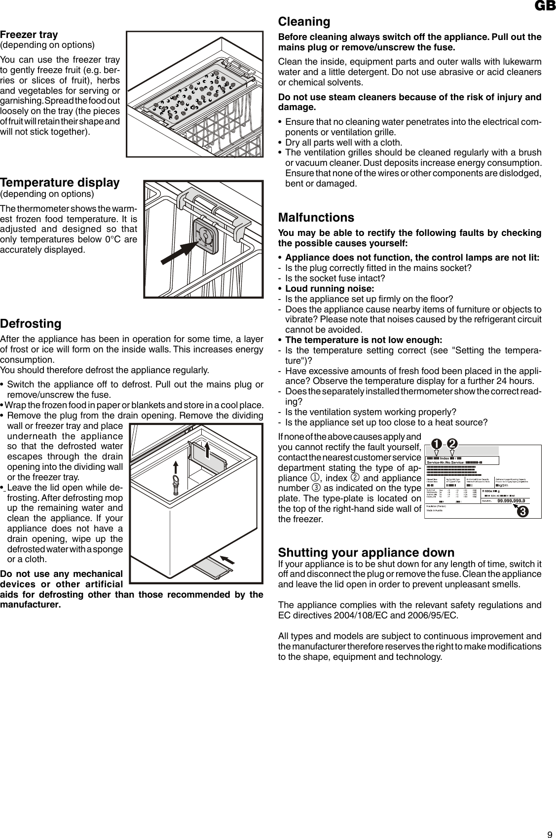 Page 5 of 5 - Liebherr Liebherr-Chest-Freezer-7081-157-00-Users-Manual-  Liebherr-chest-freezer-7081-157-00-users-manual