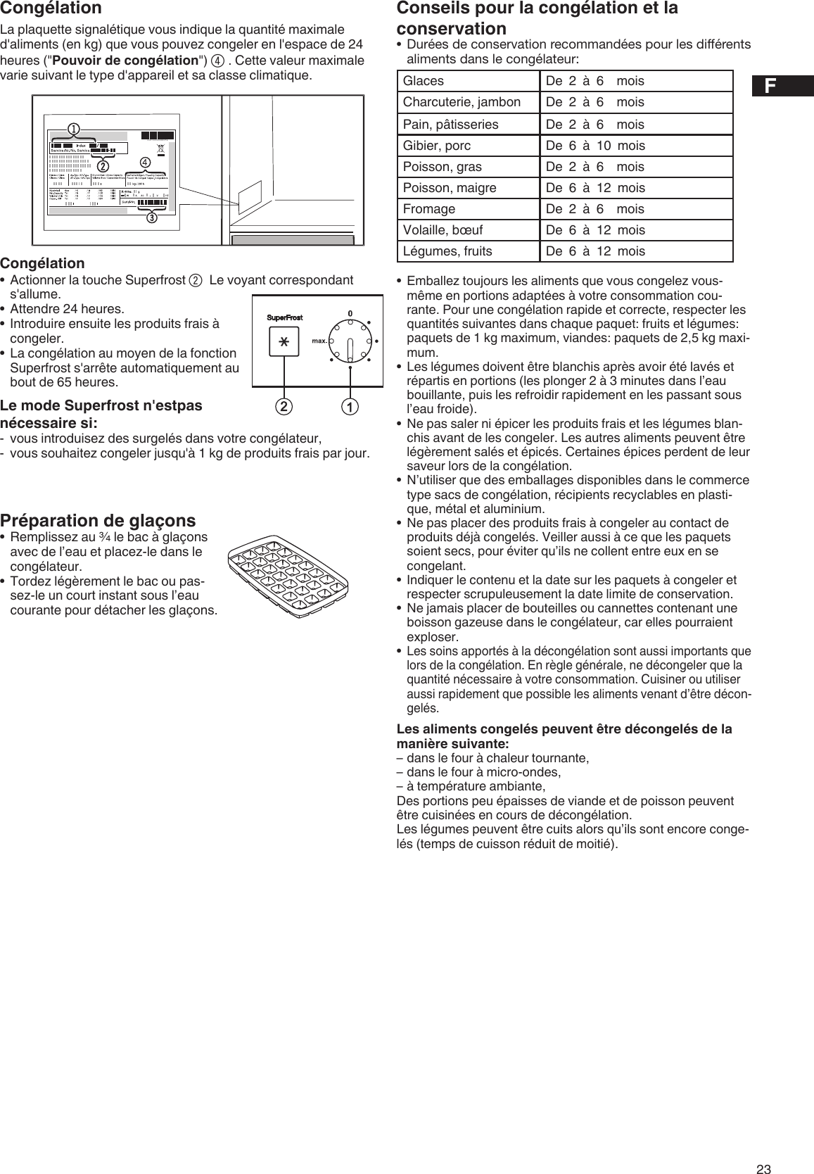 Page 5 of 7 - Liebherr Liebherr-Combined-Refrigerator-Freezer-Nofrost-7081-885-01-Users-Manual-  Liebherr-combined-refrigerator-freezer-nofrost-7081-885-01-users-manual