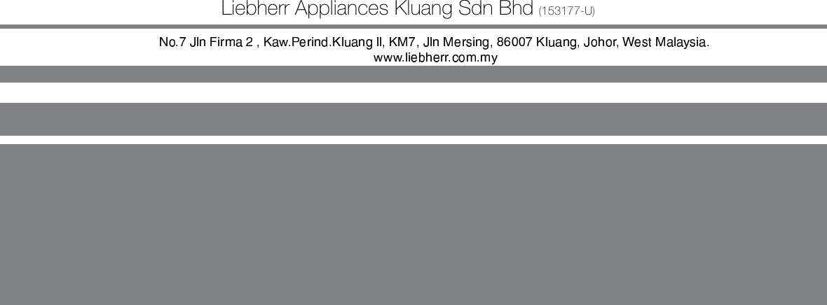 Page 8 of 8 - Liebherr Liebherr-Freezer-Fdv4613-Users-Manual- 7084753-00_english_quotation_multi  Liebherr-freezer-fdv4613-users-manual