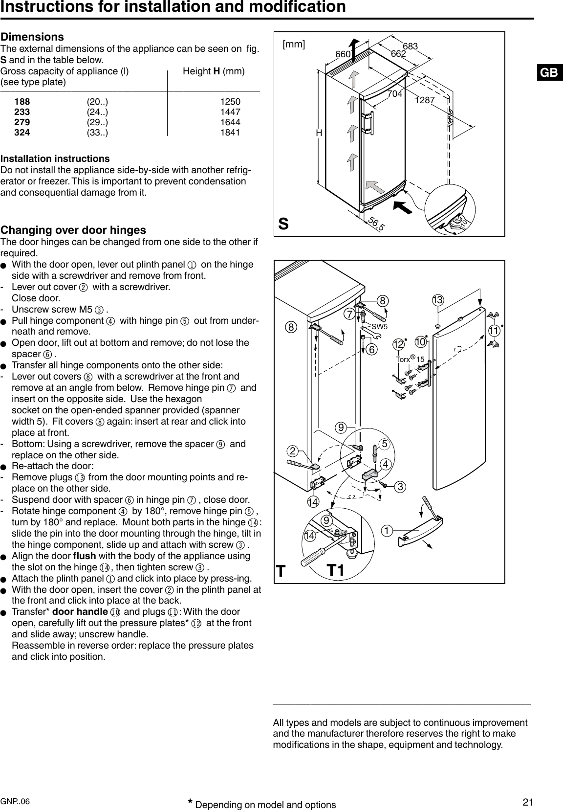 Page 11 of 12 - Liebherr Liebherr-Nofrost-Freezer-With-Durafreeze-7084-152-00-Users-Manual-  Liebherr-nofrost-freezer-with-durafreeze-7084-152-00-users-manual