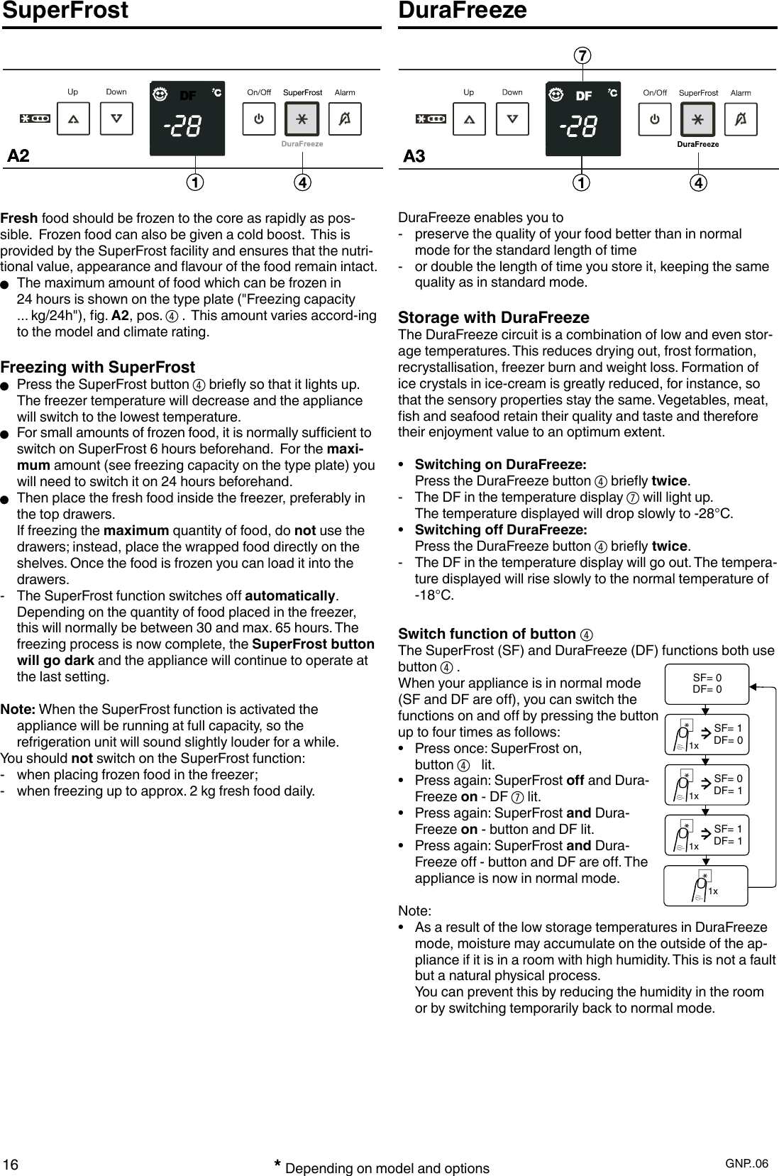 Page 6 of 12 - Liebherr Liebherr-Nofrost-Freezer-With-Durafreeze-7084-152-00-Users-Manual-  Liebherr-nofrost-freezer-with-durafreeze-7084-152-00-users-manual