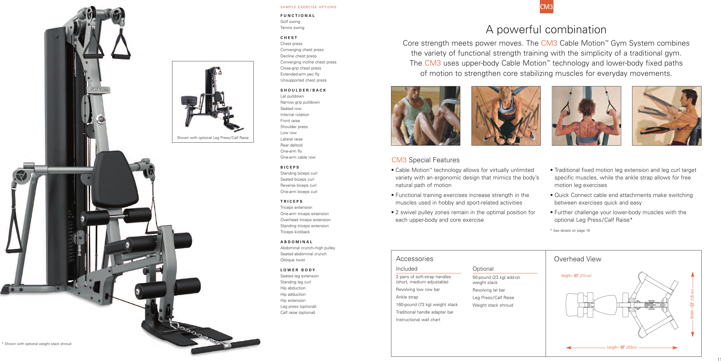 Page 6 of 9 - Life-Fitness Life-Fitness-Cm3-Gs4-Gs2G5-Users-Manual- Gym Systems  Life-fitness-cm3-gs4-gs2g5-users-manual