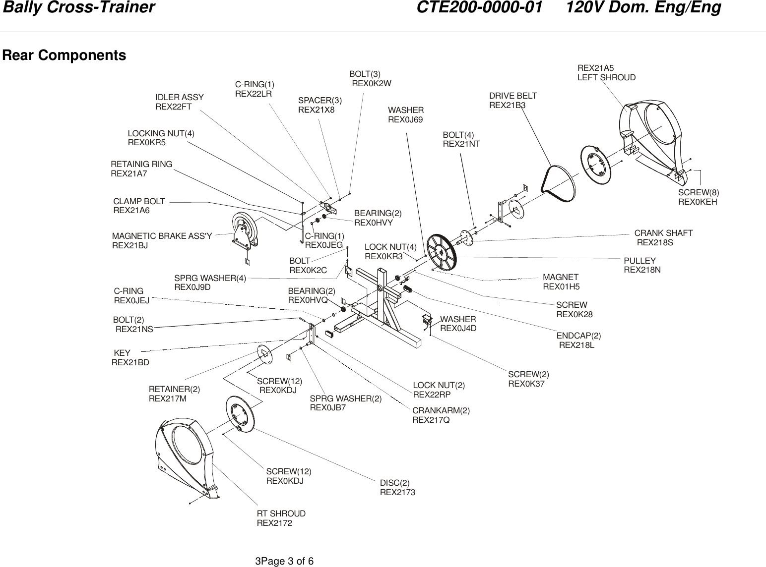 Page 3 of 6 - Life-Fitness Life-Fitness-Cte200-0000-01-Users-Manual- CT9500 Cross-Trainer  CT95-0100-17 Life-fitness-cte200-0000-01-users-manual