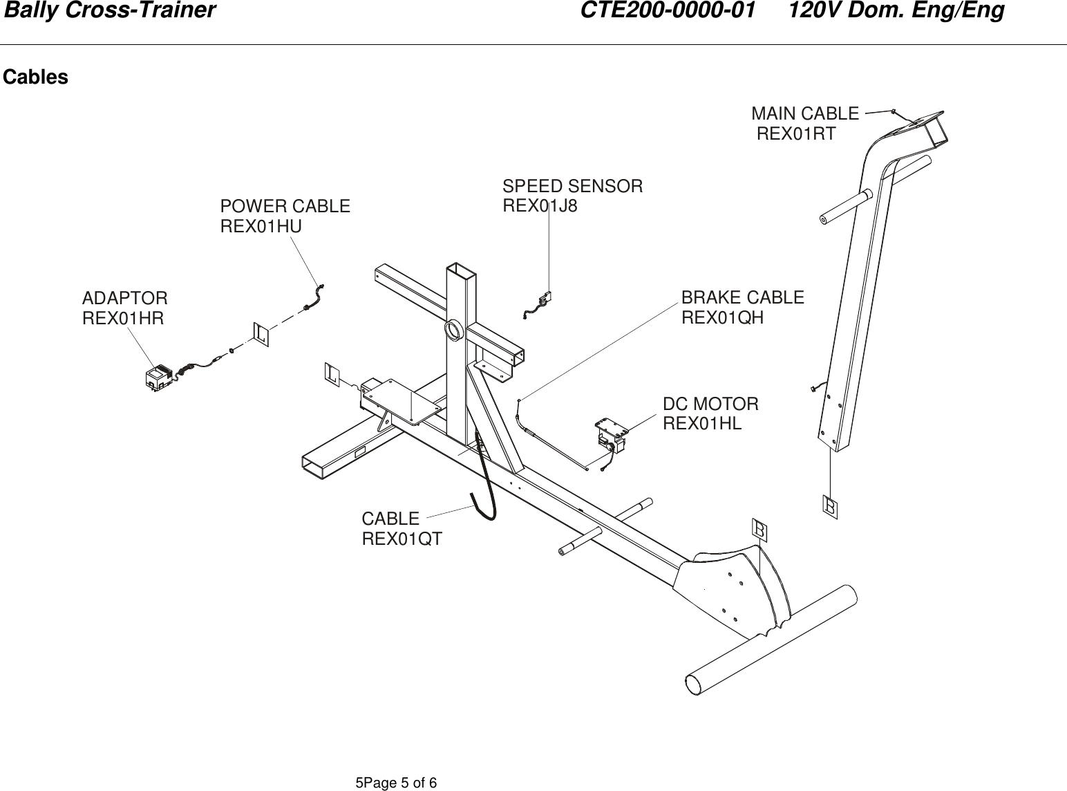 Page 5 of 6 - Life-Fitness Life-Fitness-Cte200-0000-01-Users-Manual- CT9500 Cross-Trainer  CT95-0100-17 Life-fitness-cte200-0000-01-users-manual