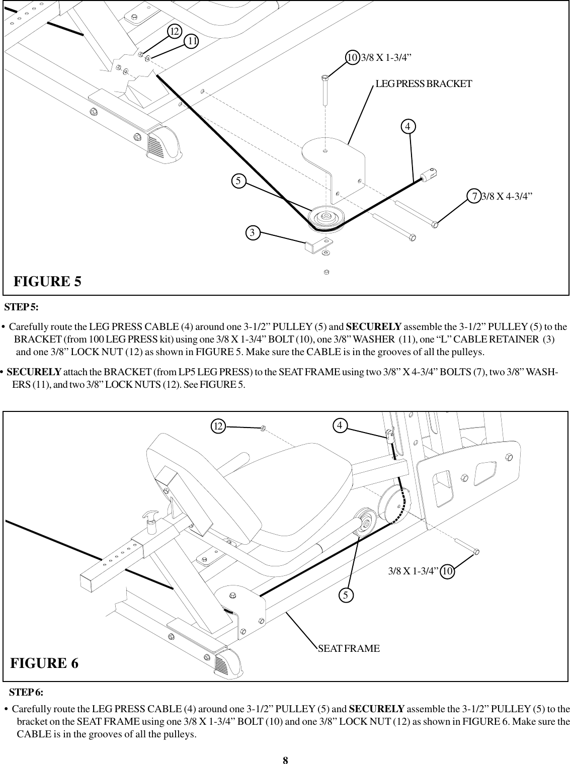 Page 8 of 12 - Life-Fitness Life-Fitness-Gs4-Users-Manual- GS4-LP5A  Life-fitness-gs4-users-manual