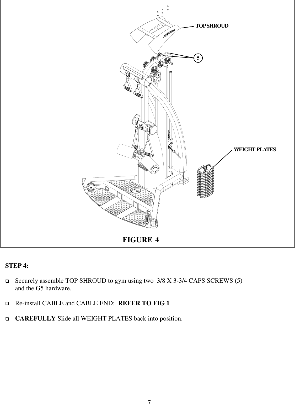 Page 7 of 11 - Life-Fitness Life-Fitness-Gs5-Users-Manual- 7822601 LFG5-SHR-101  Life-fitness-gs5-users-manual