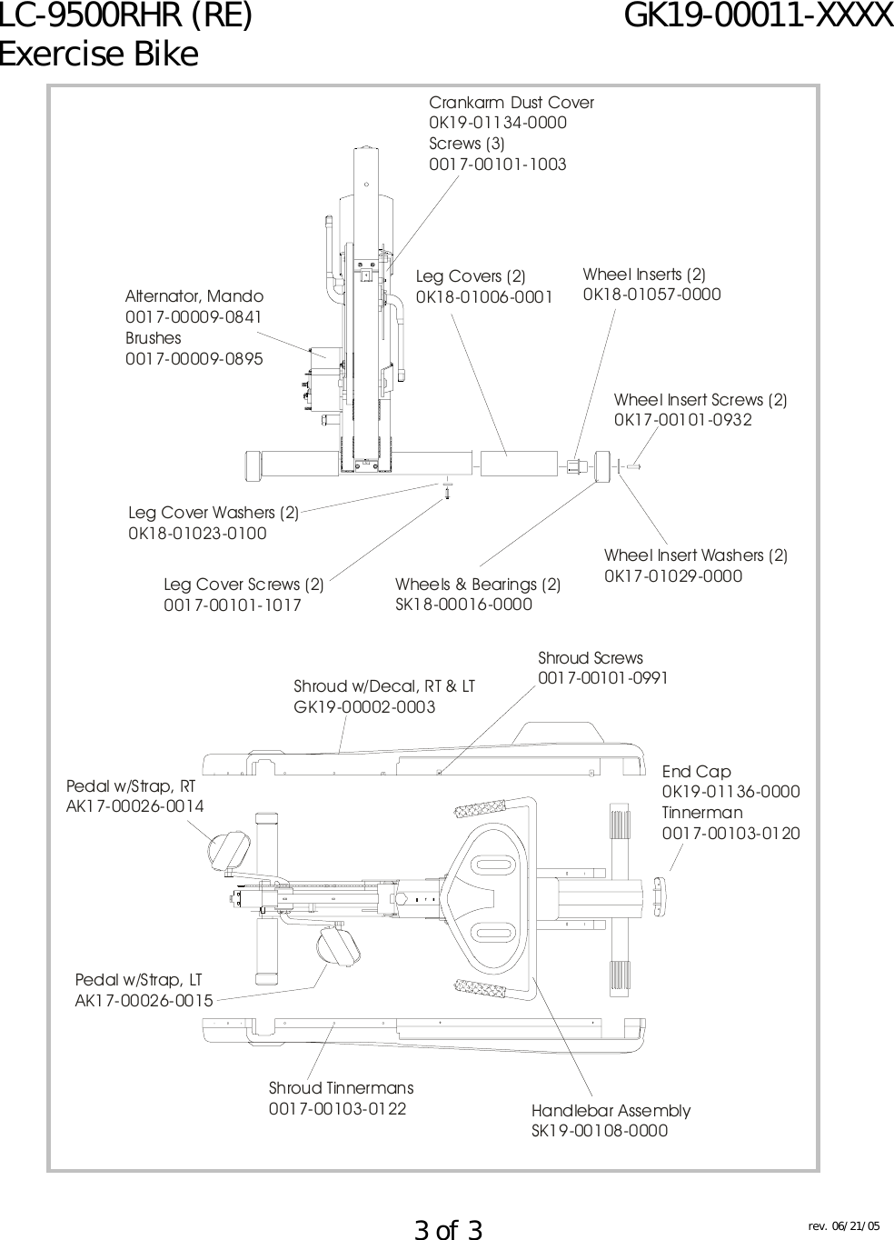 Page 3 of 3 - Life-Fitness Life-Fitness-Lc-9500Rhr-Re-Users-Manual GK19-00011-XXXX