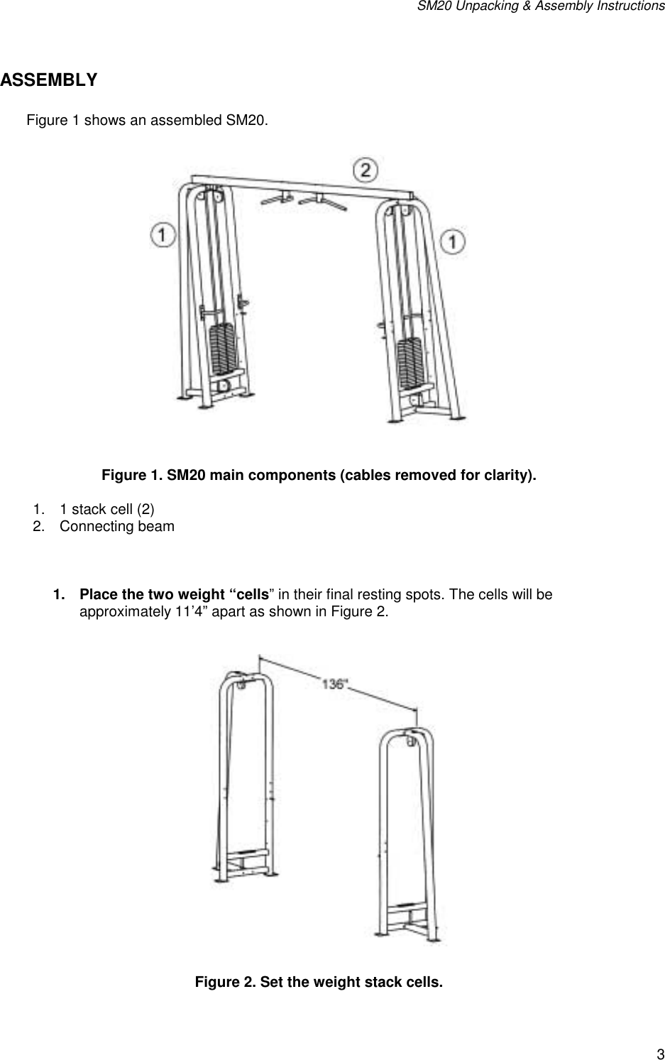Page 3 of 7 - Life-Fitness Life-Fitness-Pro-9000-Series-Users-Manual- The Smith Machine Comes Disassembled In A Large Packing Crate  Life-fitness-pro-9000-series-users-manual