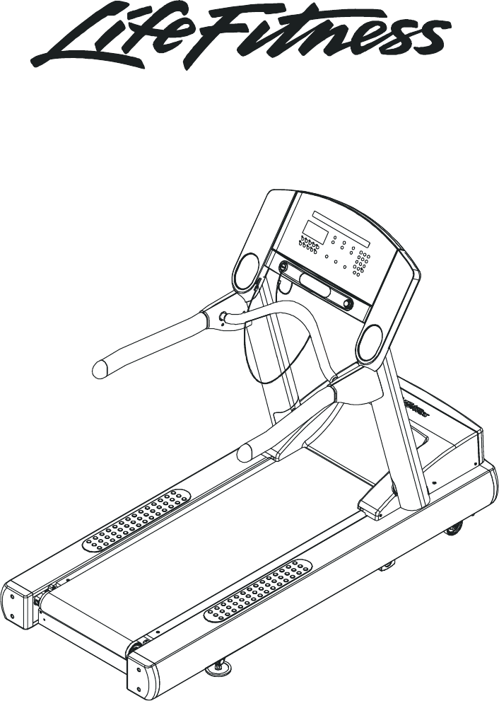 Life Fitness Retro Treadmill Clst 0100 01Rf Users Manual 01_CLT100000