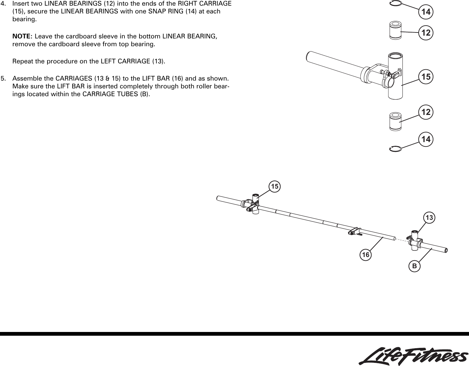 Life Fitness Smith Machine Users Manual SSM_8376701_RevA 1_Owners