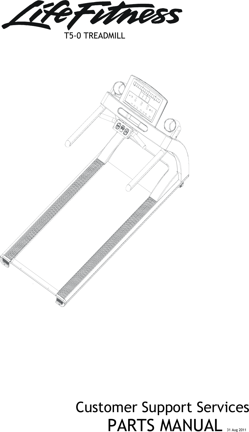 Life Fitness T3 Treadmill User Manual showclever
