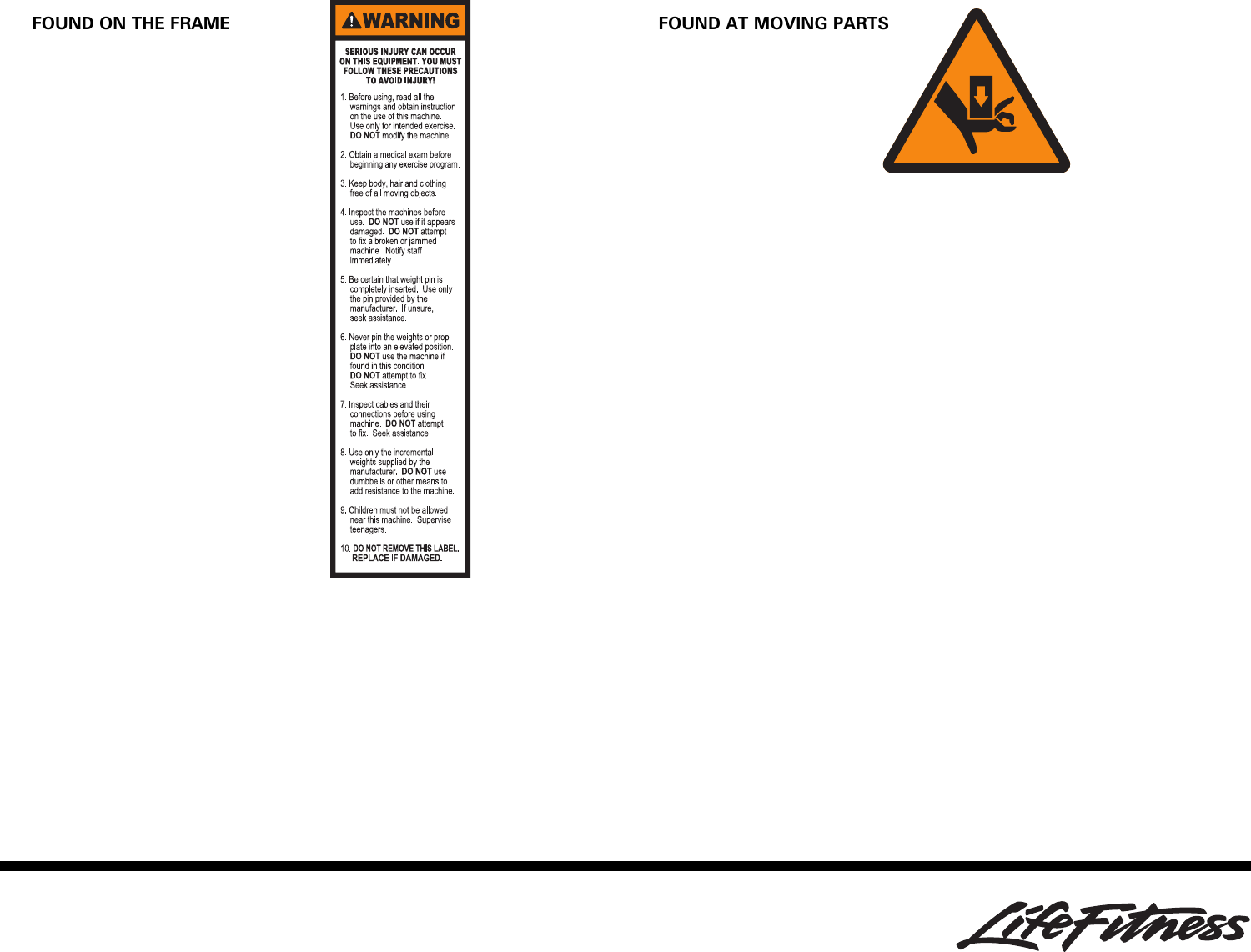 Page 3 of 8 - Life-Fitness Life-Fitness-Utility-Bench-Users-Manual- SUB_8122301_RevA-1_Aug15_06 Life-fitness-utility-bench-users-manual