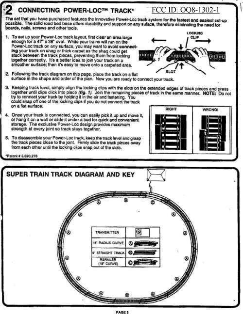 R/C For Model Trains User Manual