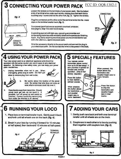 R/C For Model Trains User Manual