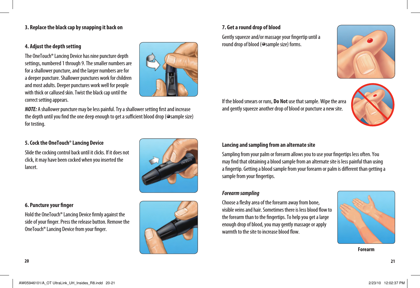 Page 14 of LifeScan B OneTouch UltraLink Blood Glucose Meter User Manual Manual