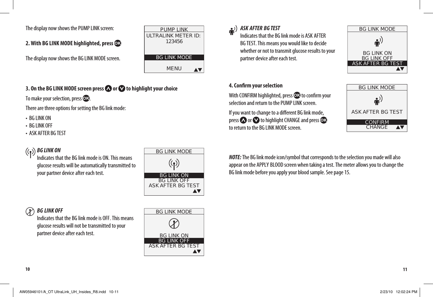 Page 9 of LifeScan B OneTouch UltraLink Blood Glucose Meter User Manual Manual