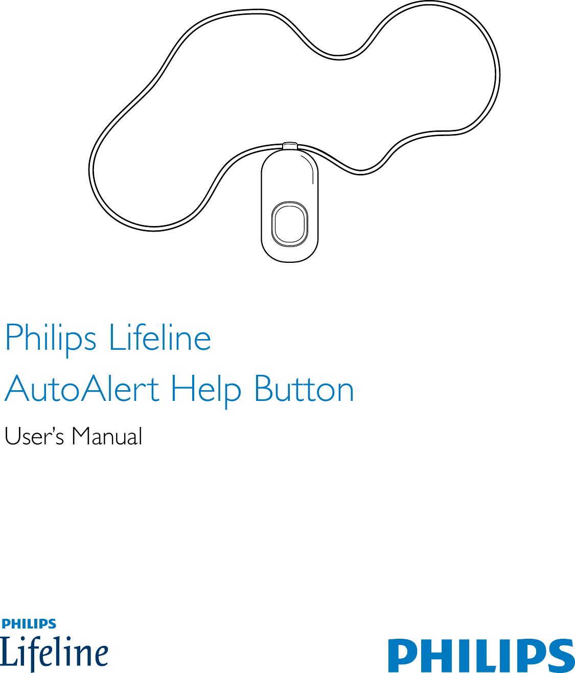 Philips Lifeline  AutoAlert Help ButtonUser’s Manual