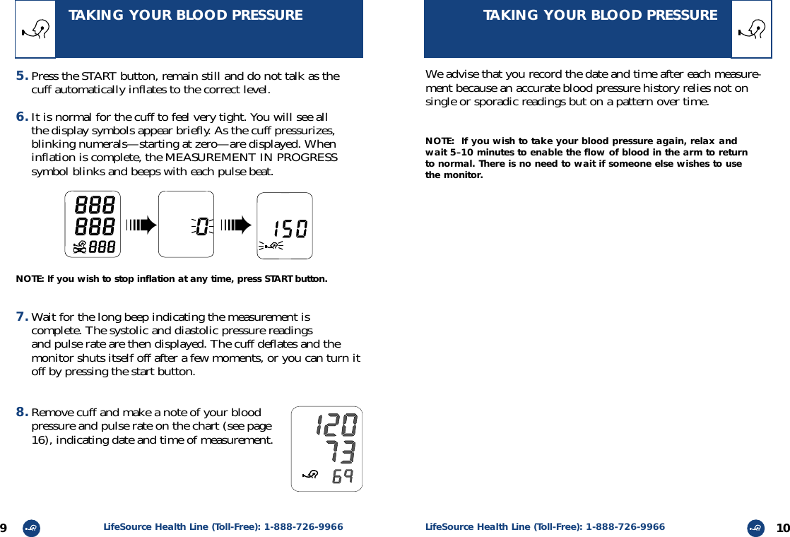 Page 6 of 11 - Lifesource Lifesource-Ua-767-Instruction-Manual- ManualsLib - Makes It Easy To Find Manuals Online! Lifesource-ua-767-instruction-manual