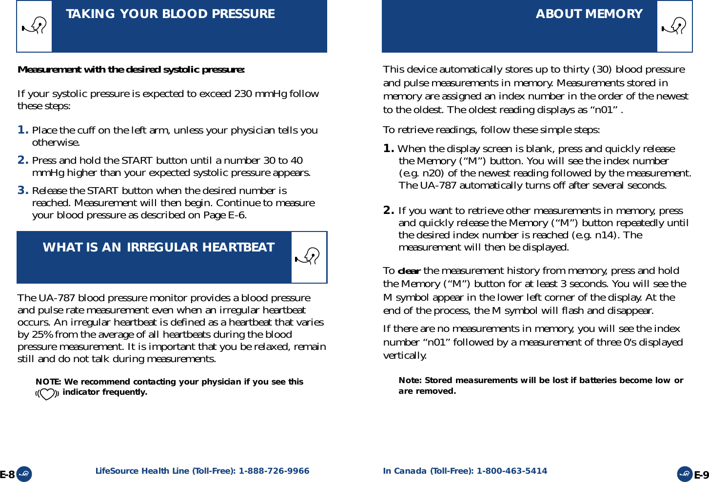 Page 7 of 11 - Lifesource Lifesource-Ua-787-Users-Manual-  Lifesource-ua-787-users-manual