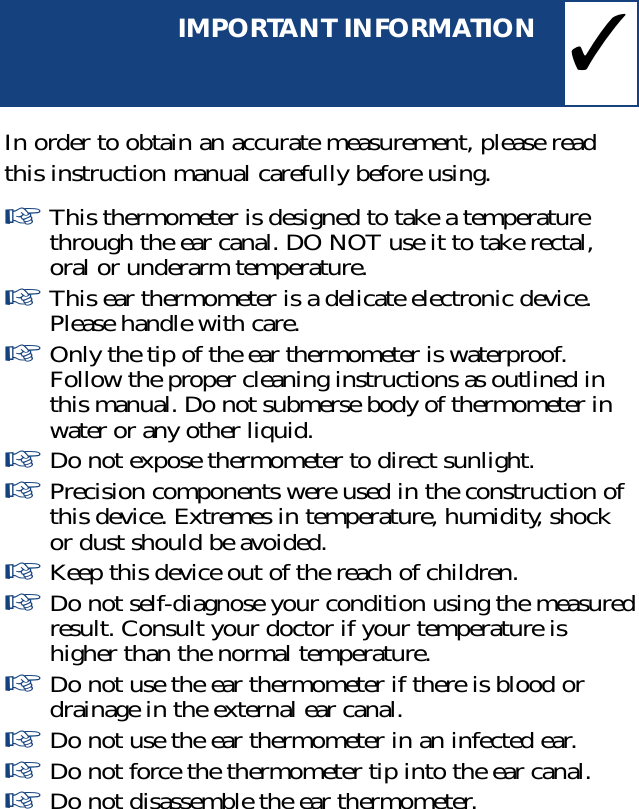 Page 2 of 9 - Lifesource Lifesource-Ut-202-Users-Manual-  Lifesource-ut-202-users-manual