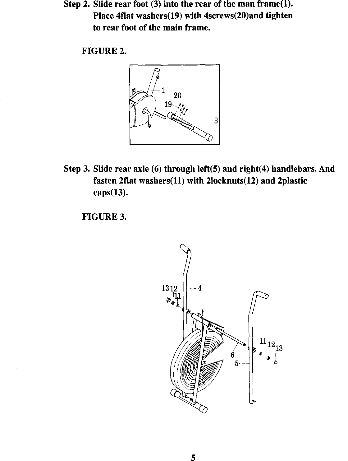 Page 5 of 12 - Lifestyler 142288000 User Manual  BICYCLE EXERCISER - Manuals And Guides L0101043