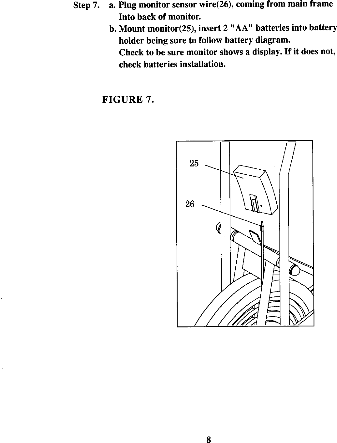 Page 8 of 12 - Lifestyler 142288000 User Manual  BICYCLE EXERCISER - Manuals And Guides L0101043