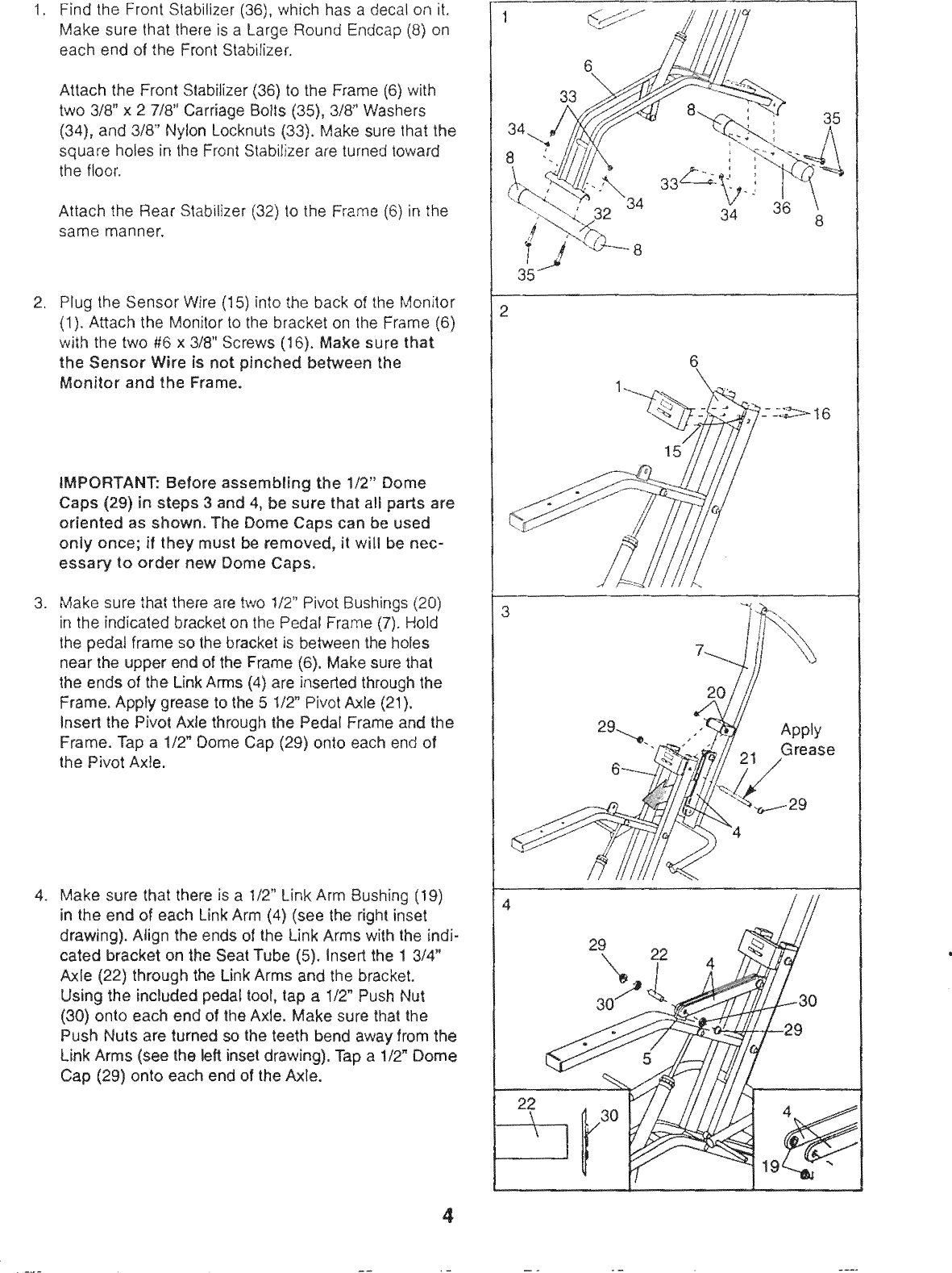 Page 4 of 12 - Lifestyler 831287421 User Manual  CARDIO FORCE - Manuals And Guides 1309381L