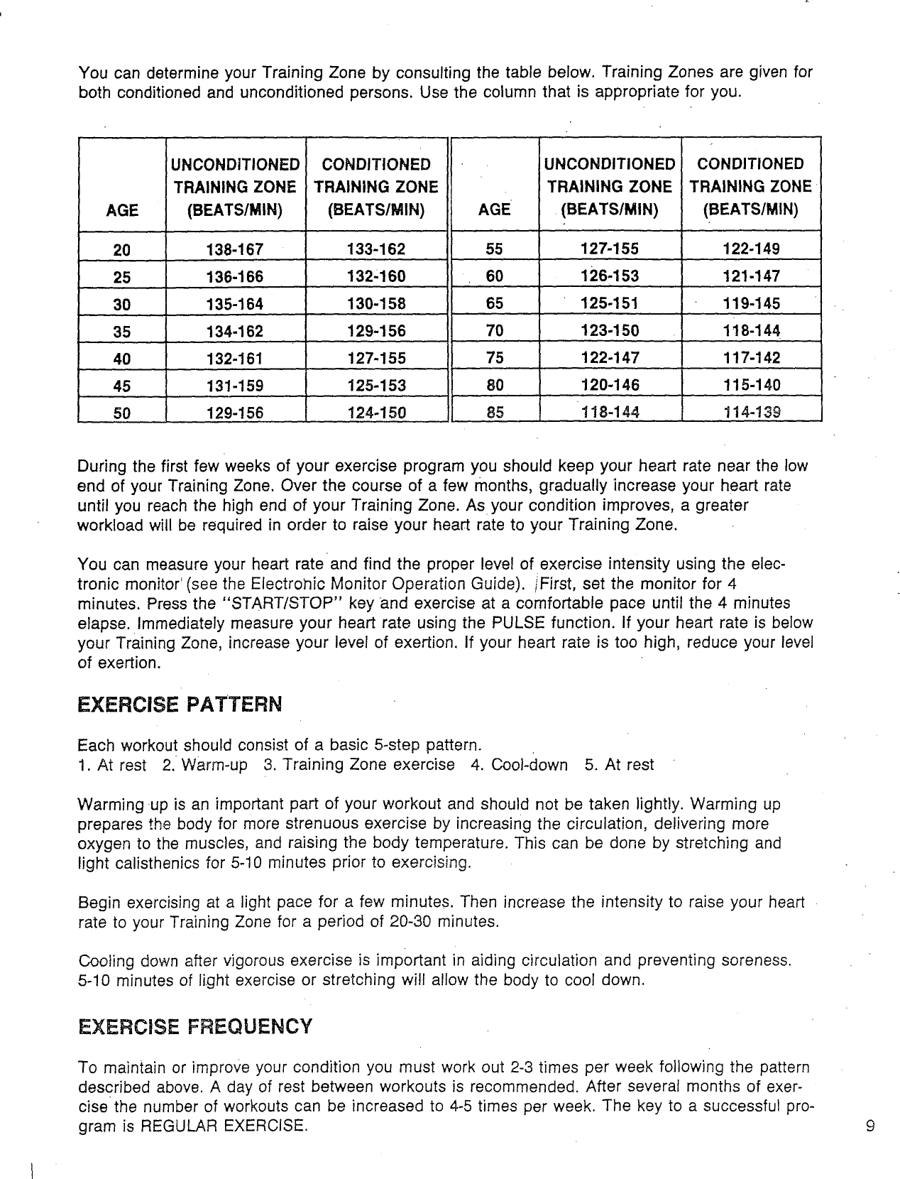 Page 9 of 12 - Lifestyler 831296558 User Manual  2800 TREADMILL - Manuals And Guides L0808210