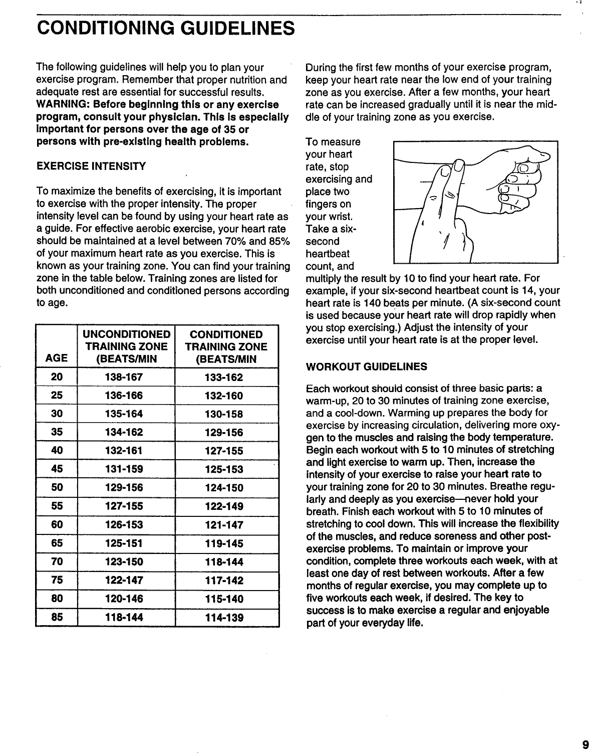 Page 9 of 12 - Lifestyler Lifestyler-285740-Owners-Manual