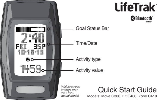 Lifetrak Move C300 Quick Start Manual