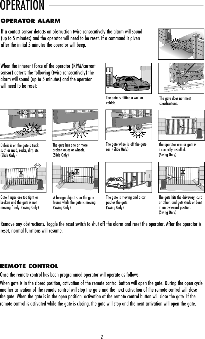 Page 3 of 8 - Liftmaster Liftmaster-Csl24V-Owners-Manual USER GUIDE CSL24V CSL24VH CSW24V CSW24VH