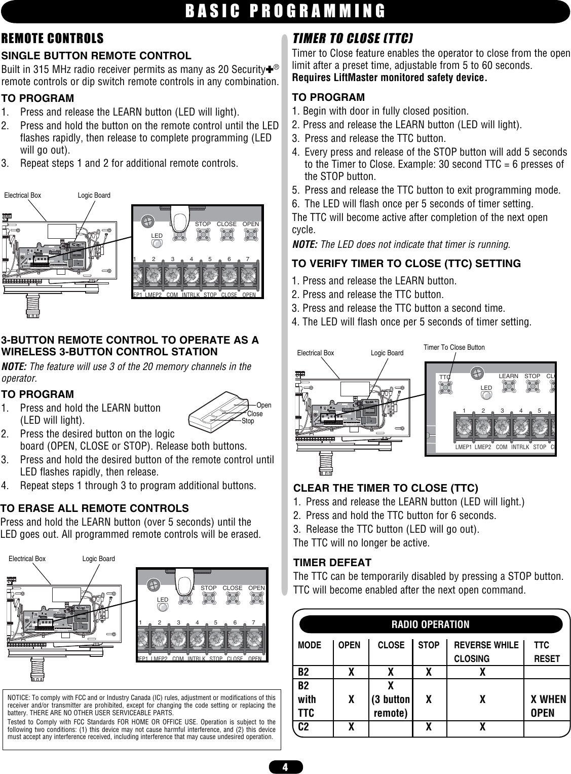 Page 4 of 12 - Liftmaster Liftmaster-Mt-Owners-Manual 01-34215