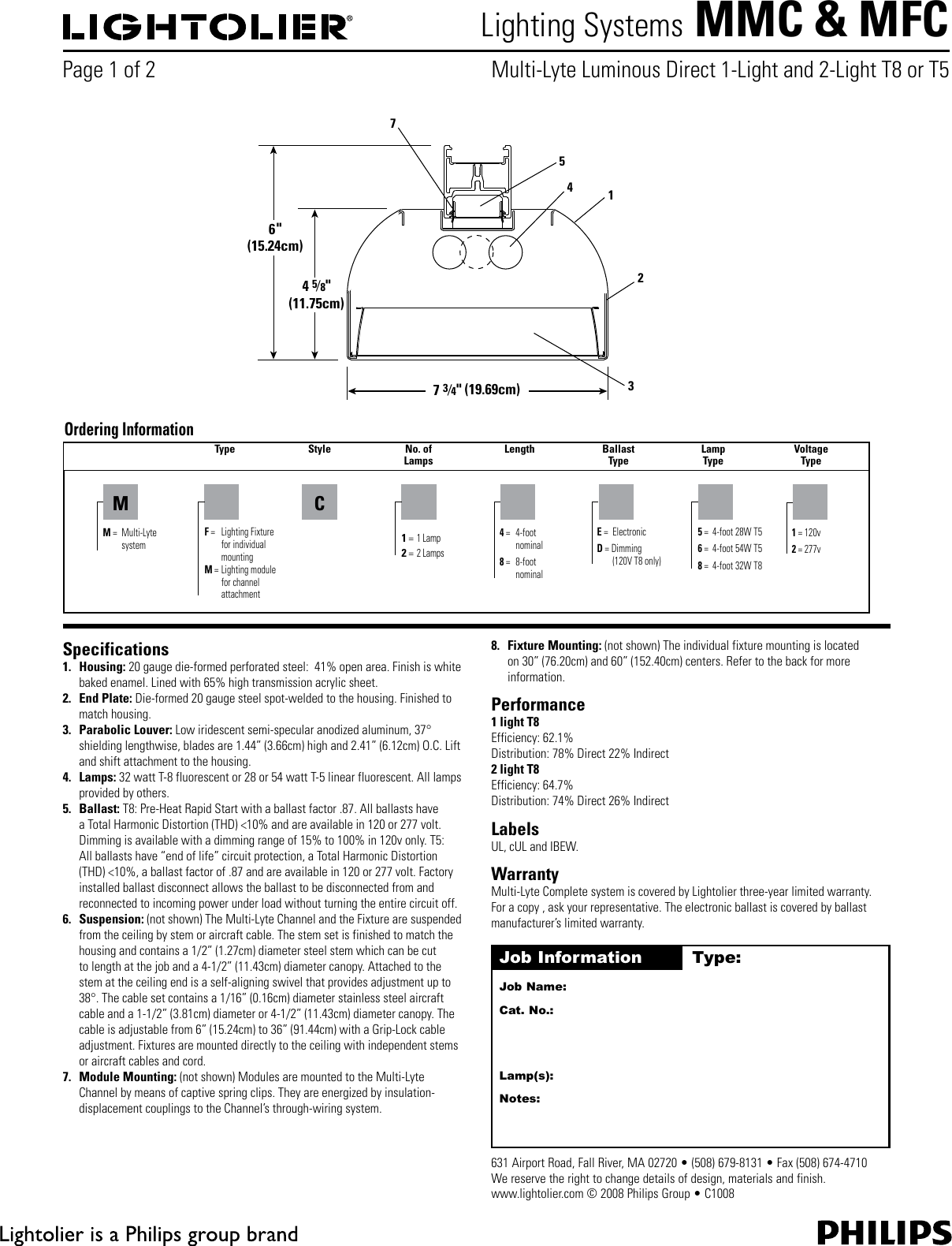 Page 1 of 2 - Lightolier Lightolier-Mfc-Users-Manual- LSC-1  Lightolier-mfc-users-manual