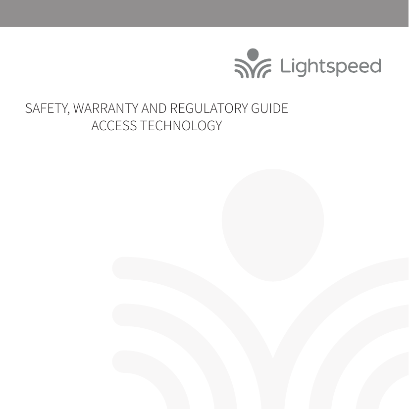 SAFETY, WARRANTY AND REGULATORY GUIDEACCESS TECHNOLOGY