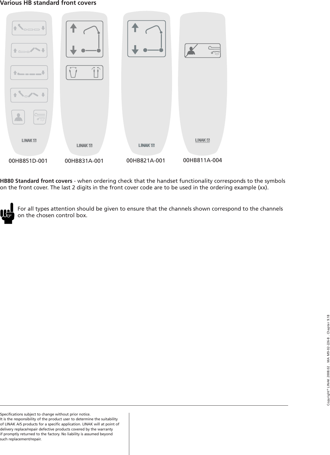 Page 8 of 8 - Linak Linak-Cb14-Users-Manual-  Linak-cb14-users-manual