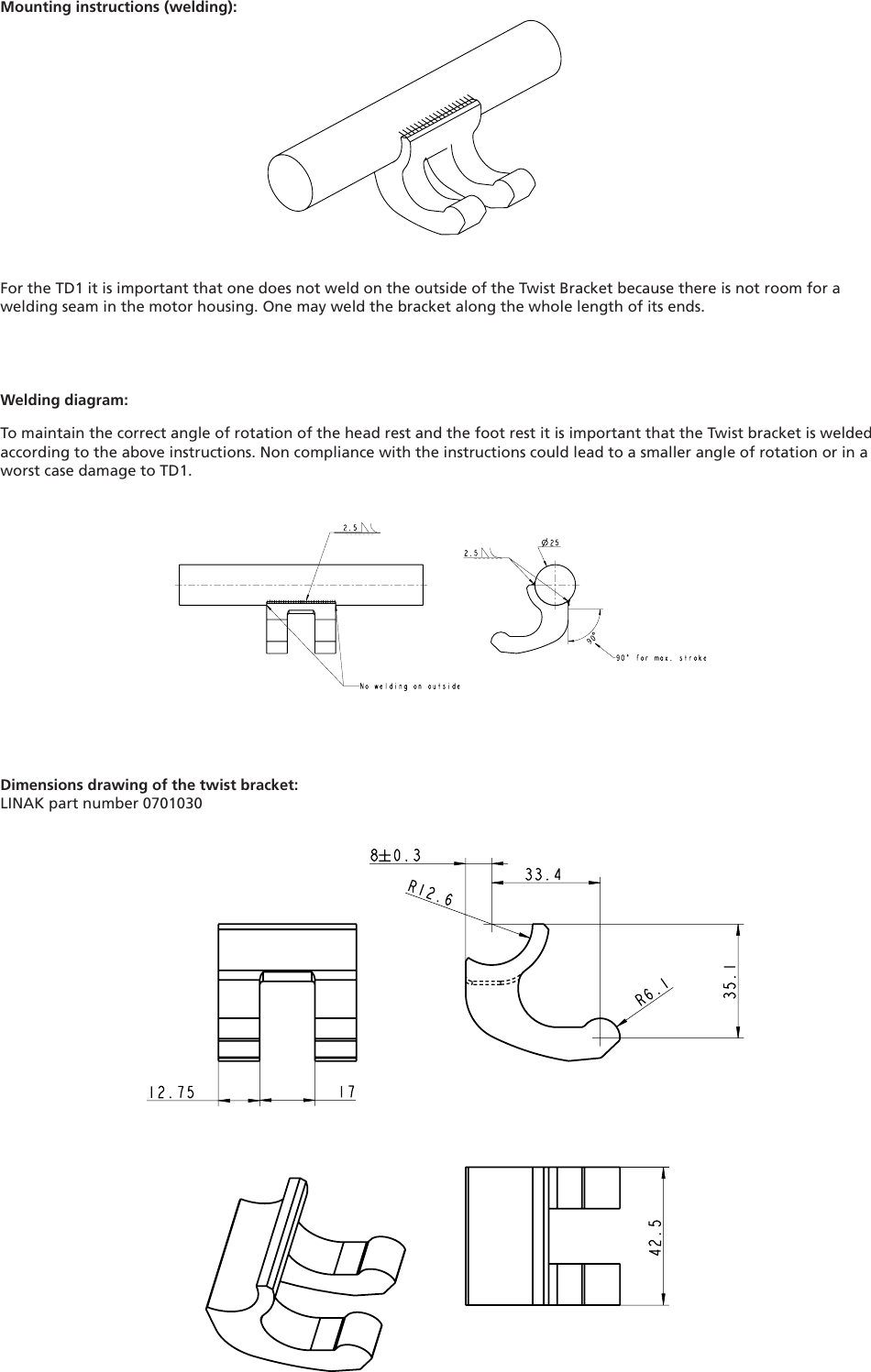 Page 4 of 8 - Linak Linak-Twindrive-Td1-Users-Manual-  Linak-twindrive-td1-users-manual