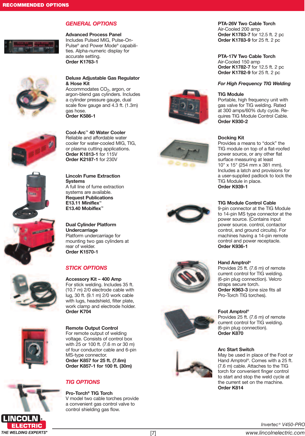 Page 7 of 8 - Lincoln-Electric Lincoln-Electric-Invertec-V450-Pro-Users-Manual- Multi-Process Welders Lincoln-electric-invertec-v450-pro-users-manual