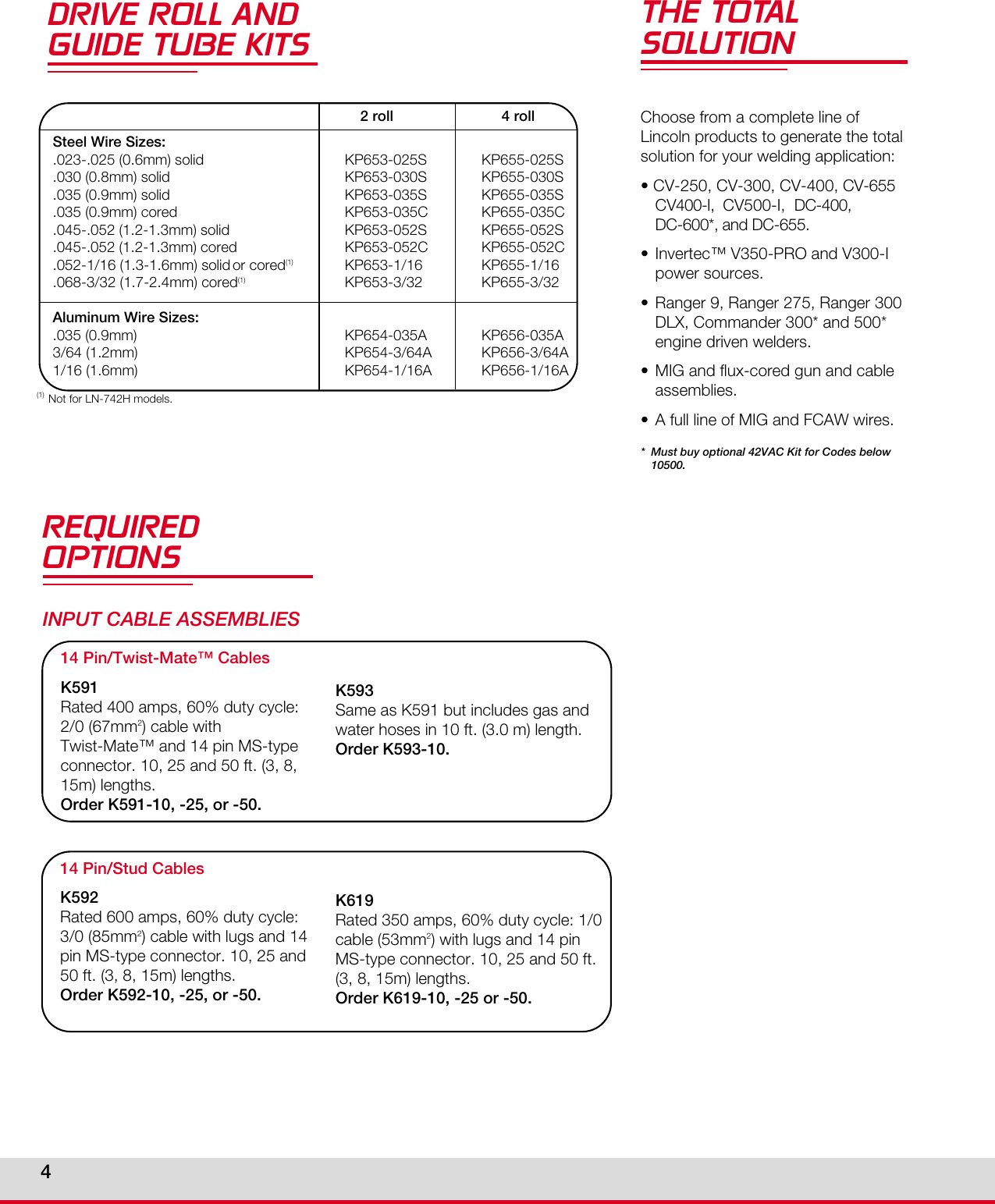 Page 4 of 8 - Lincoln-Electric Lincoln-Electric-Ln-742-Users-Manual- Semiautomatic Wire Feeders  Lincoln-electric-ln-742-users-manual