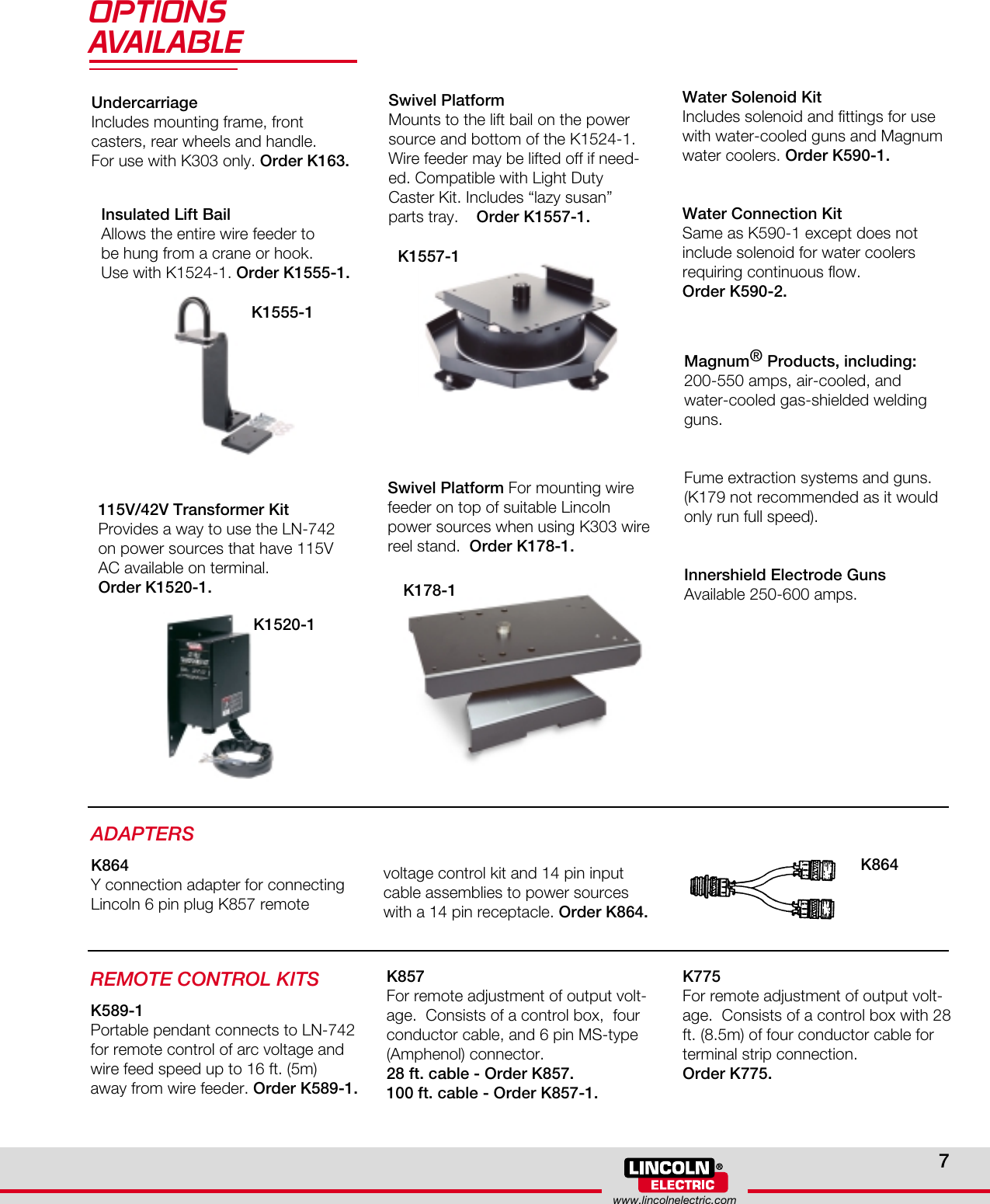 Page 7 of 8 - Lincoln-Electric Lincoln-Electric-Ln-742-Users-Manual- Semiautomatic Wire Feeders  Lincoln-electric-ln-742-users-manual