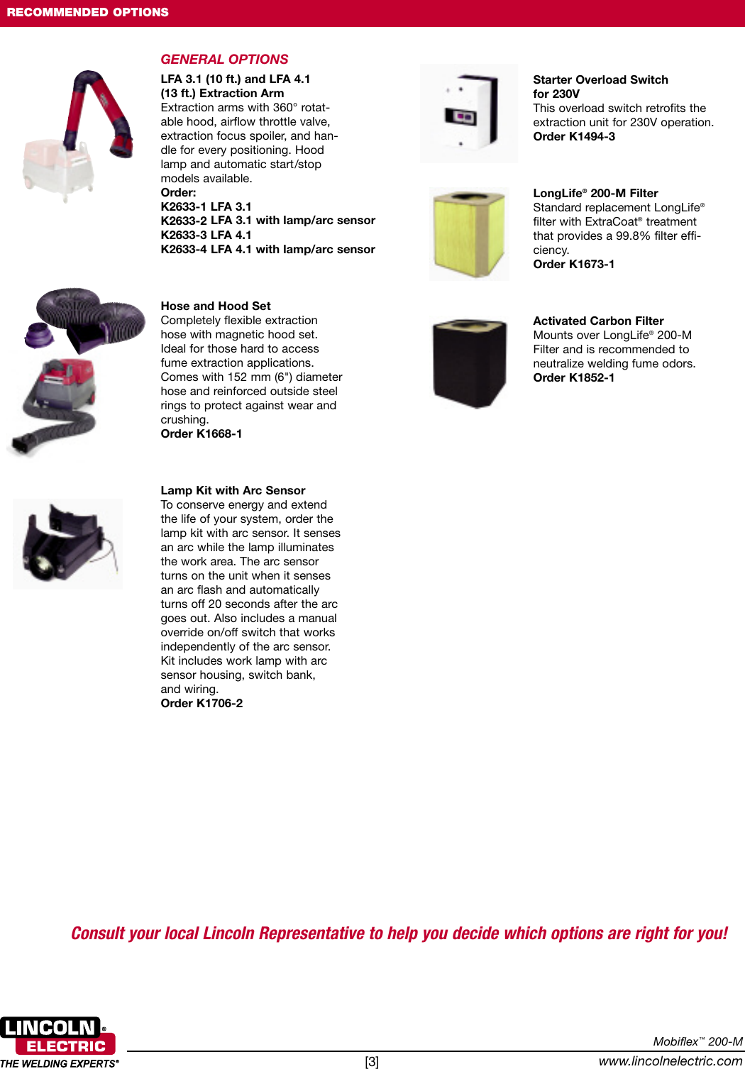 Page 3 of 4 - Lincoln-Electric Lincoln-Electric-Mobiflex-200-M-Users-Manual- Environmental Systems  Lincoln-electric-mobiflex-200-m-users-manual