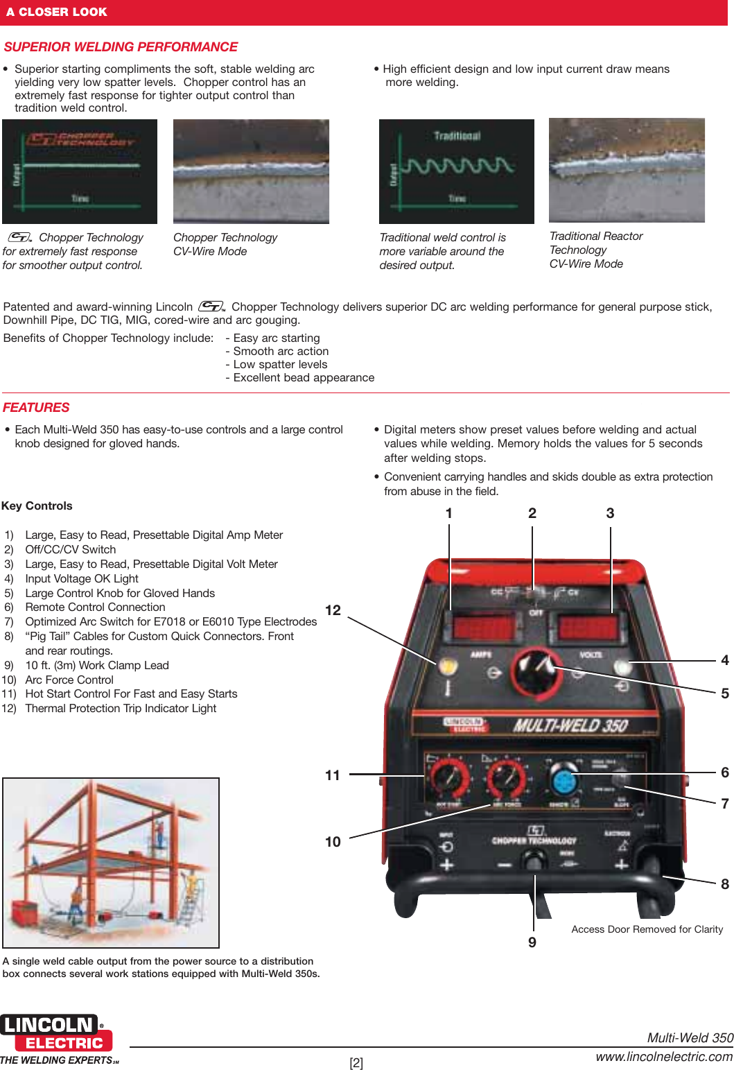 Page 2 of 6 - Lincoln-Electric Lincoln-Electric-Multi-Weld-350-Users-Manual- Multi-Operator  Lincoln-electric-multi-weld-350-users-manual