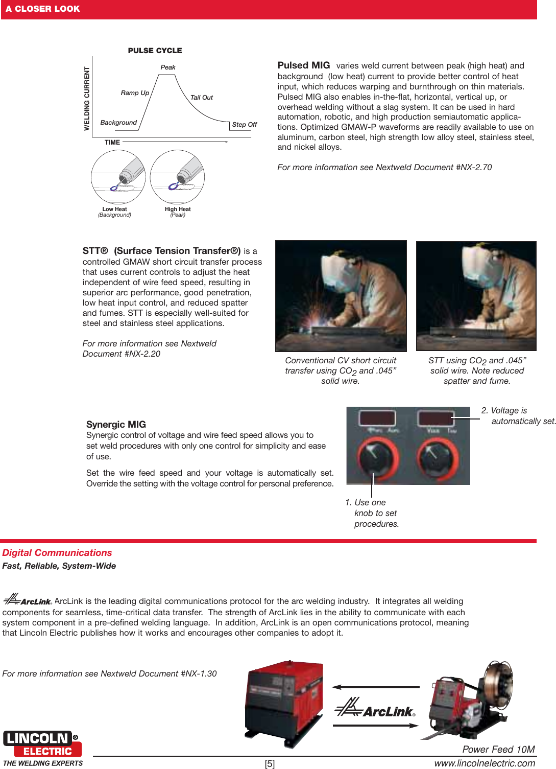 Page 5 of 8 - Lincoln-Electric Lincoln-Electric-Power-Feed-10M-Users-Manual- Semiautomatic Wire Feeders Lincoln-electric-power-feed-10m-users-manual