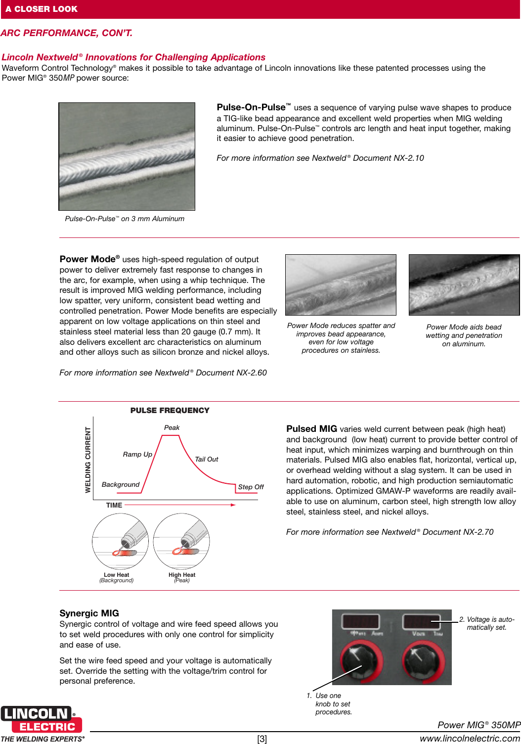 Page 3 of 8 - Lincoln-Electric Lincoln-Electric-Power-Mig-350Mp-Users-Manual- Wire Feeder/Welders  Lincoln-electric-power-mig-350mp-users-manual