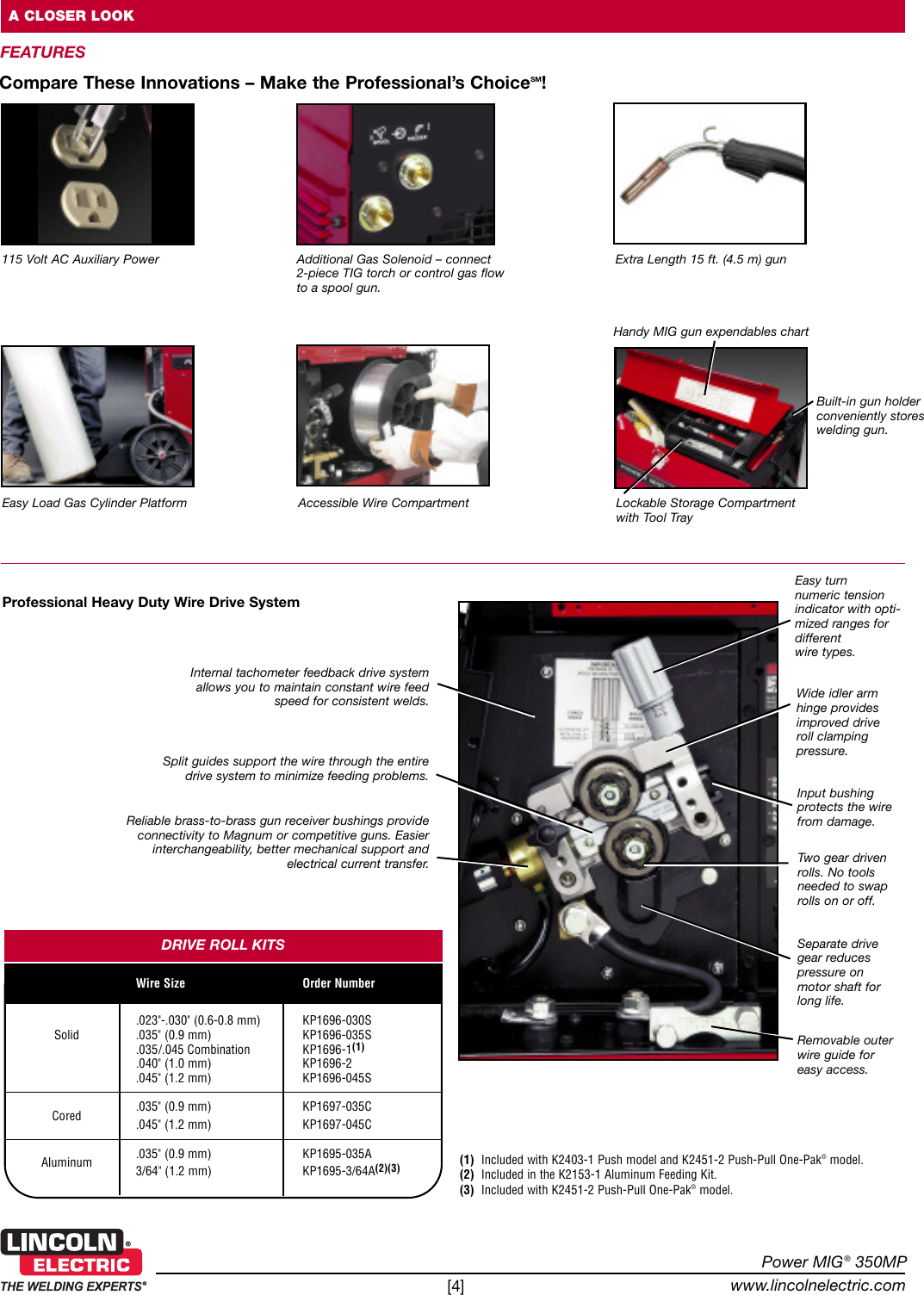 Page 4 of 8 - Lincoln-Electric Lincoln-Electric-Power-Mig-350Mp-Users-Manual- Wire Feeder/Welders  Lincoln-electric-power-mig-350mp-users-manual