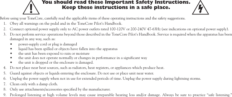 Page 3 of 11 - Line-6 Line-6-Uber-Metal-Owners-Manual Über Metal Pilot's Handbook - Revision F